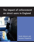 Cover: The impact of enforcement on street users in England - Policy Press