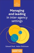 Cover: Managing and Leading in Inter-Agency Settings - Policy Press