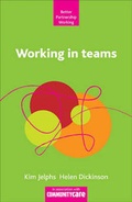 Cover: Working in Teams - Policy Press