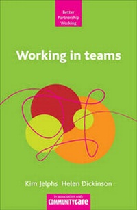Enlarge image Cover: Working in Teams - Policy Press