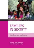 Cover: Families in society - Policy Press