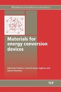 Cover: Materials for Energy Conversion Devices - Woodhead Publishing