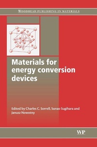 Enlarge image Cover: Materials for Energy Conversion Devices - Woodhead Publishing