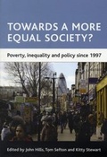 Cover: Towards a more equal society? - Policy Press