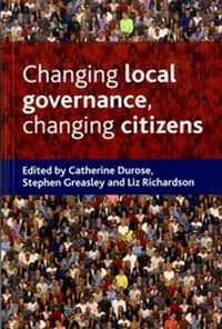 Abbildung von: Changing local governance, changing citizens - Policy Press