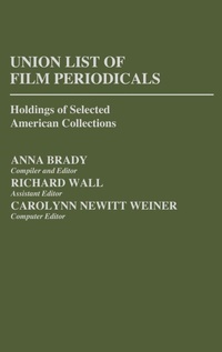 Bild: Union List of Film Periodicals - Greenwood Press