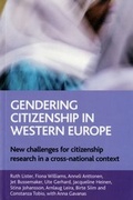 Cover: Gendering citizenship in Western Europe - Policy Press