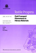 Cover: Fluid transport phenomena in fibrous materials - Gresham Books, Abington
