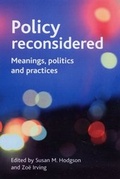 Cover: Policy reconsidered - Policy Press