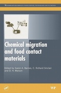 Cover: Chemical Migration and Food Contact Materials - Woodhead Publishing