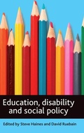 Cover: Education, disability and social policy - Policy Press
