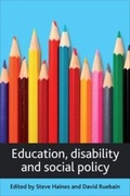 Cover: Education, disability and social policy - Policy Press