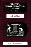 Cover: Weaving - Woodhead Publishing
