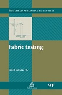 Enlarge image Cover: Fabric Testing - Woodhead Publishing Ltd