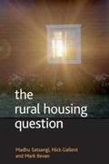 Cover: The rural housing question - Policy Press
