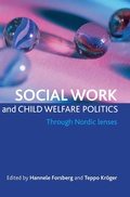 Cover: Social work and child welfare politics - Policy Press