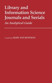 Enlarge image Cover: Library and Information Science Journals and Serials - Greenwood Press