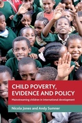 Cover: Child poverty, evidence and policy - Policy Press