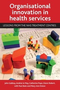 Cover: Organisational innovation in health services - Policy Press
