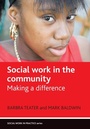 Cover: Social Work in the Community - Policy Press