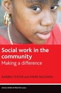 Cover: Social Work in the Community - Policy Press