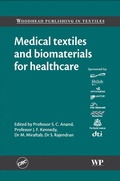 Cover: Medical Textiles and Biomaterials for Healthcare - Woodhead Publishing