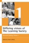 Cover: Differing visions of a Learning Society Vol 1 - Policy Press