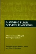 Cover: Managing public services innovation - Policy Press