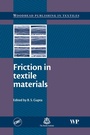 Cover: Friction in Textile Materials - Woodhead Publishing