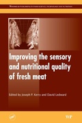 Cover: Improving the Sensory and Nutritional Quality of Fresh Meat - Woodhead Publishing