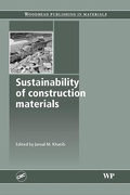 Cover: Sustainability of Construction Materials - Woodhead Publishing