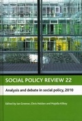 Cover: Social policy review 22 - Policy Press