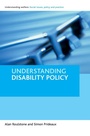 Cover: Understanding Disability Policy - Policy Press
