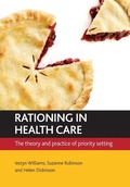 Cover: Rationing in health care - Policy Press