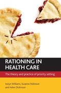 Cover: Rationing in health care - Policy Press