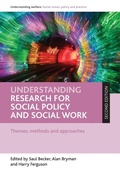 Cover: Understanding Research for Social Policy and Social Work - Policy Press