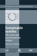 Cover: Sustainable Textiles - Woodhead Publishing