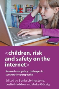Enlarge image Cover: Children, Risk and Safety on the Internet - Policy Press
