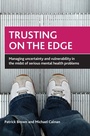 Cover: Trusting on the Edge - Policy Press