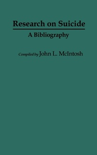 Enlarge image Cover: Research on Suicide - Greenwood Press