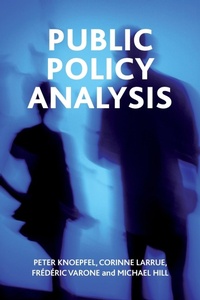 Enlarge image Cover: Public policy analysis - Policy Press