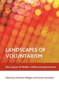 Cover: Landscapes of voluntarism - Policy Press