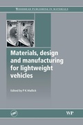 Cover: Materials, Design and Manufacturing for Lightweight Vehicles - Woodhead Publishing
