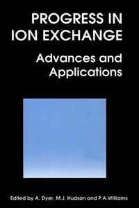 Enlarge image Cover: Progress in Ion Exchange - Woodhead Publishing
