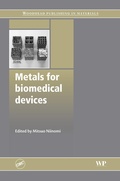 Cover: Metals for Biomedical Devices - Woodhead Publishing