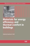 Cover: Materials for Energy Efficiency and Thermal Comfort in Buildings - Woodhead Publishing