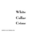 Cover: White Collar Crime - Praeger Publishers Inc