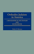 Cover: Orthodox Judaism in America - Greenwood Press