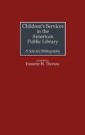 Cover: Children's Services in the American Public Library - Greenwood Press