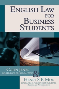 Abbildung von: English Law for Business Students - New Generation Publishing